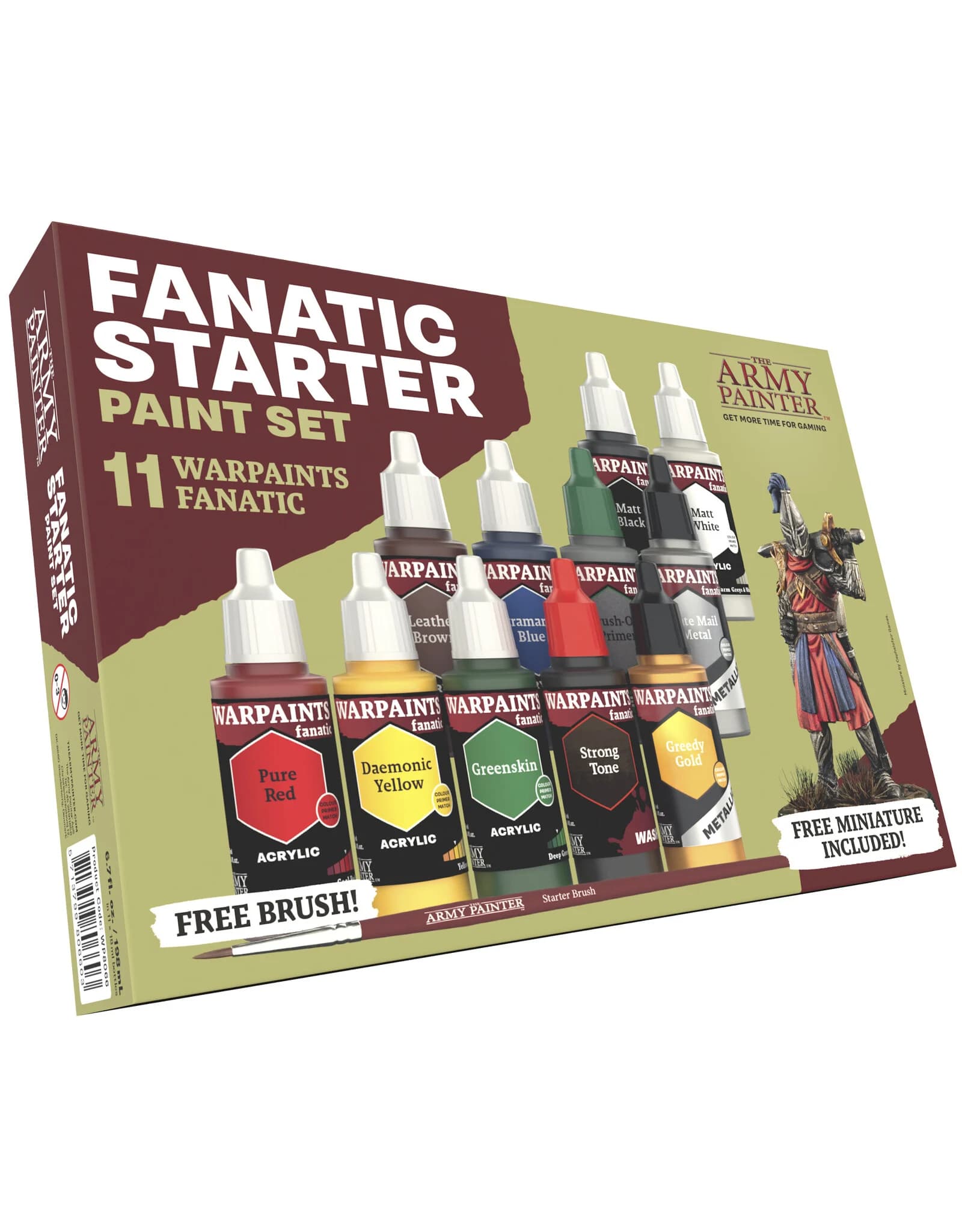 The Army Painter starter set aims to simplify miniature painting for beginners