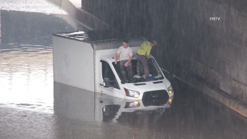 Storms ease in New York, but flash flooding risks remain