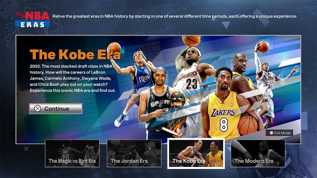 Five ways NBA 2K MyNBA Eras could be improved