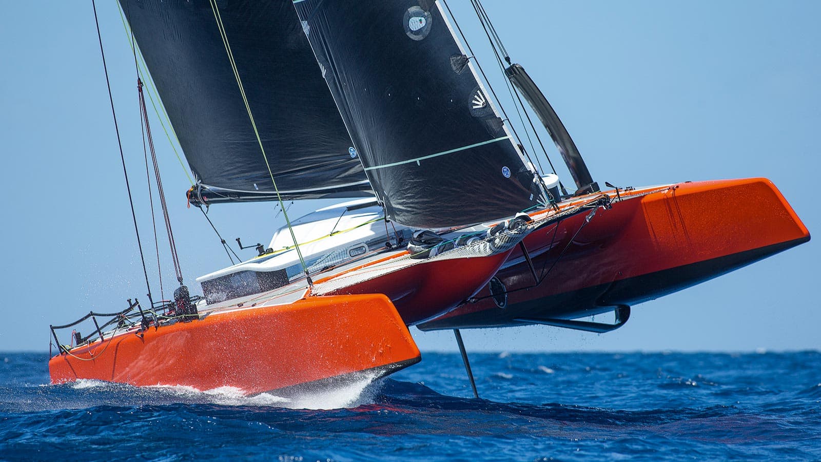 Gunboat G4 Timbalero3 puts catamaran speed at the center