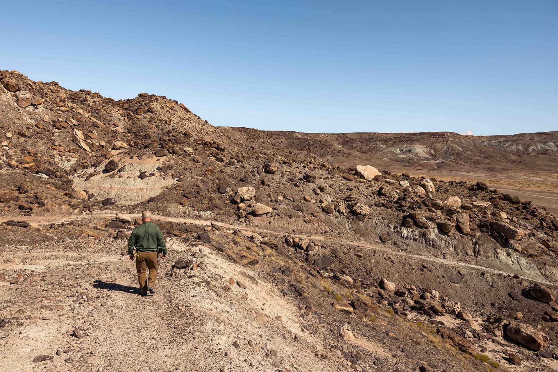 Utahraptor State Park leads quarry hike to first Utahraptor bones discovery