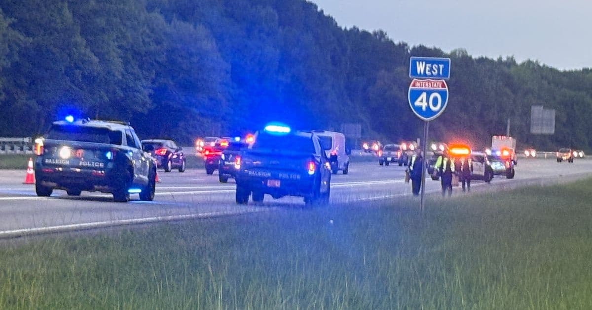 Man dies in hit-and-run on I-40 West in Raleigh