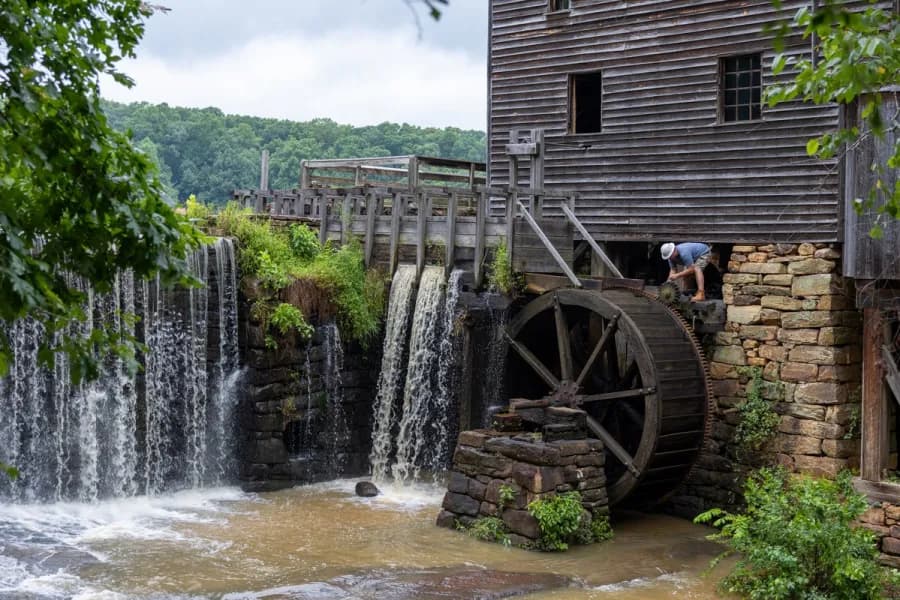Wake County plans $500,000 repair for historic Yates Mill waterwheel