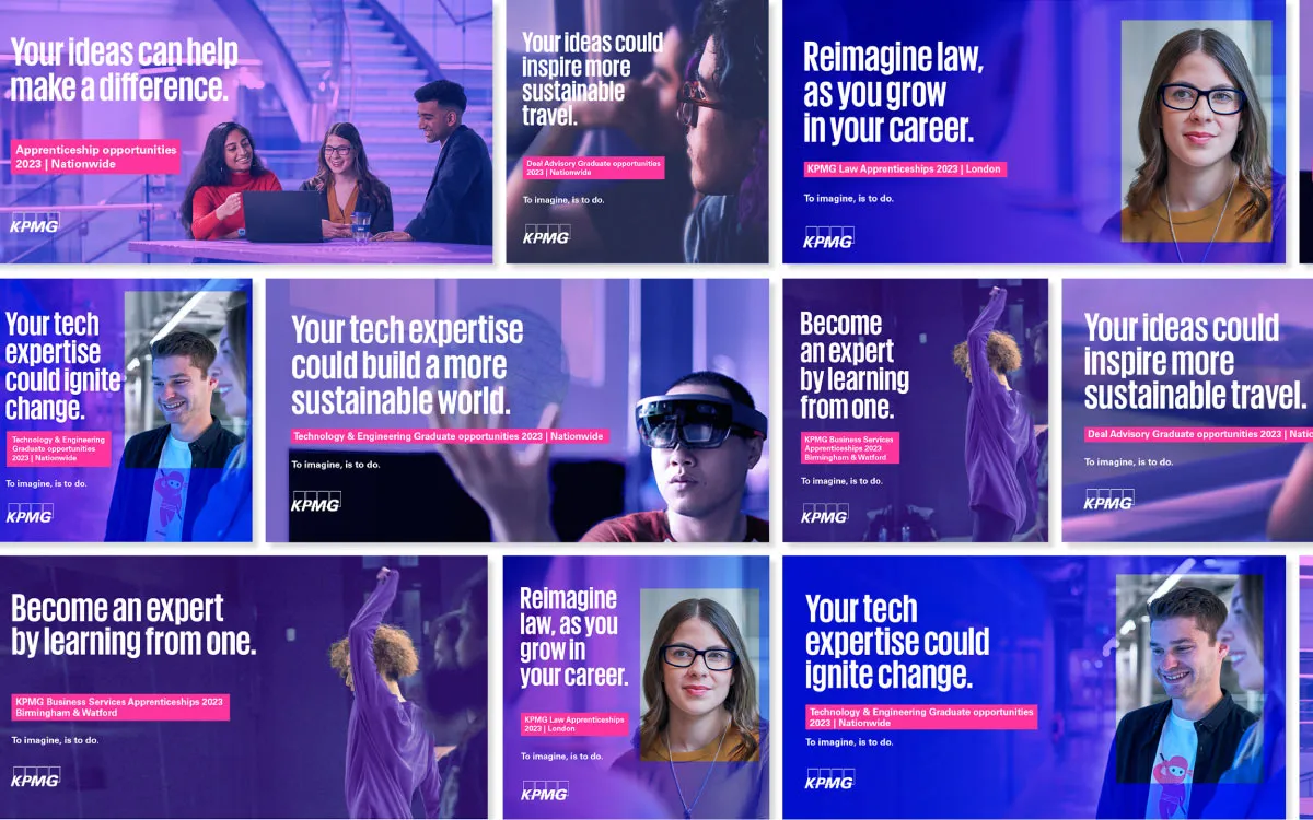 KPMG UK brochure maps graduate routes across key practice areas