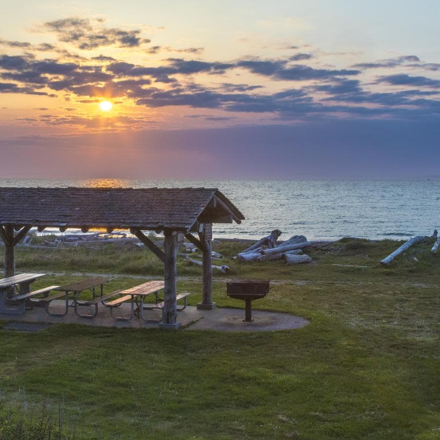 Joseph Whidbey State Park offers camping, paddling and birdwatching