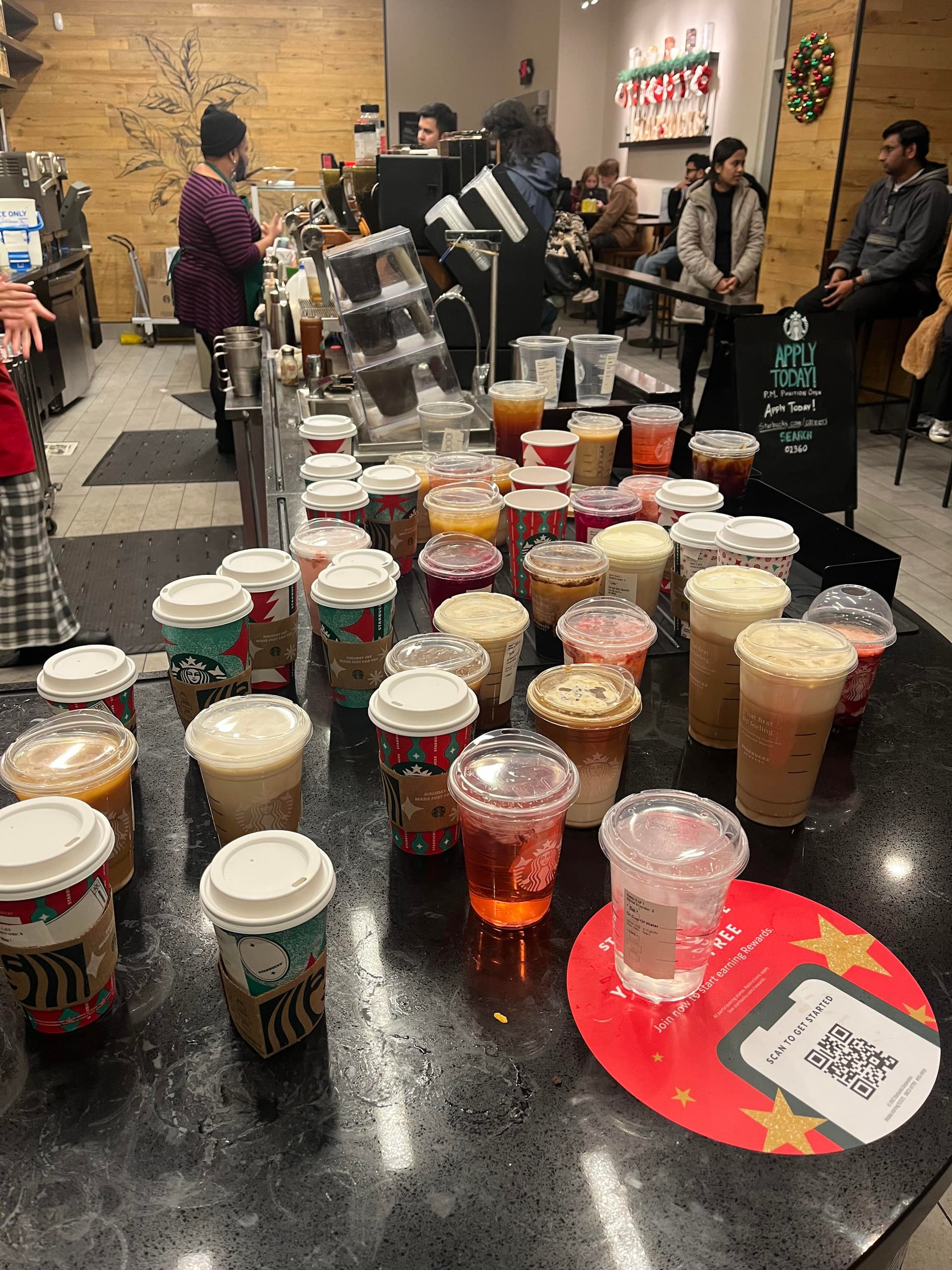 Starbucks explains why some drink orders get made first