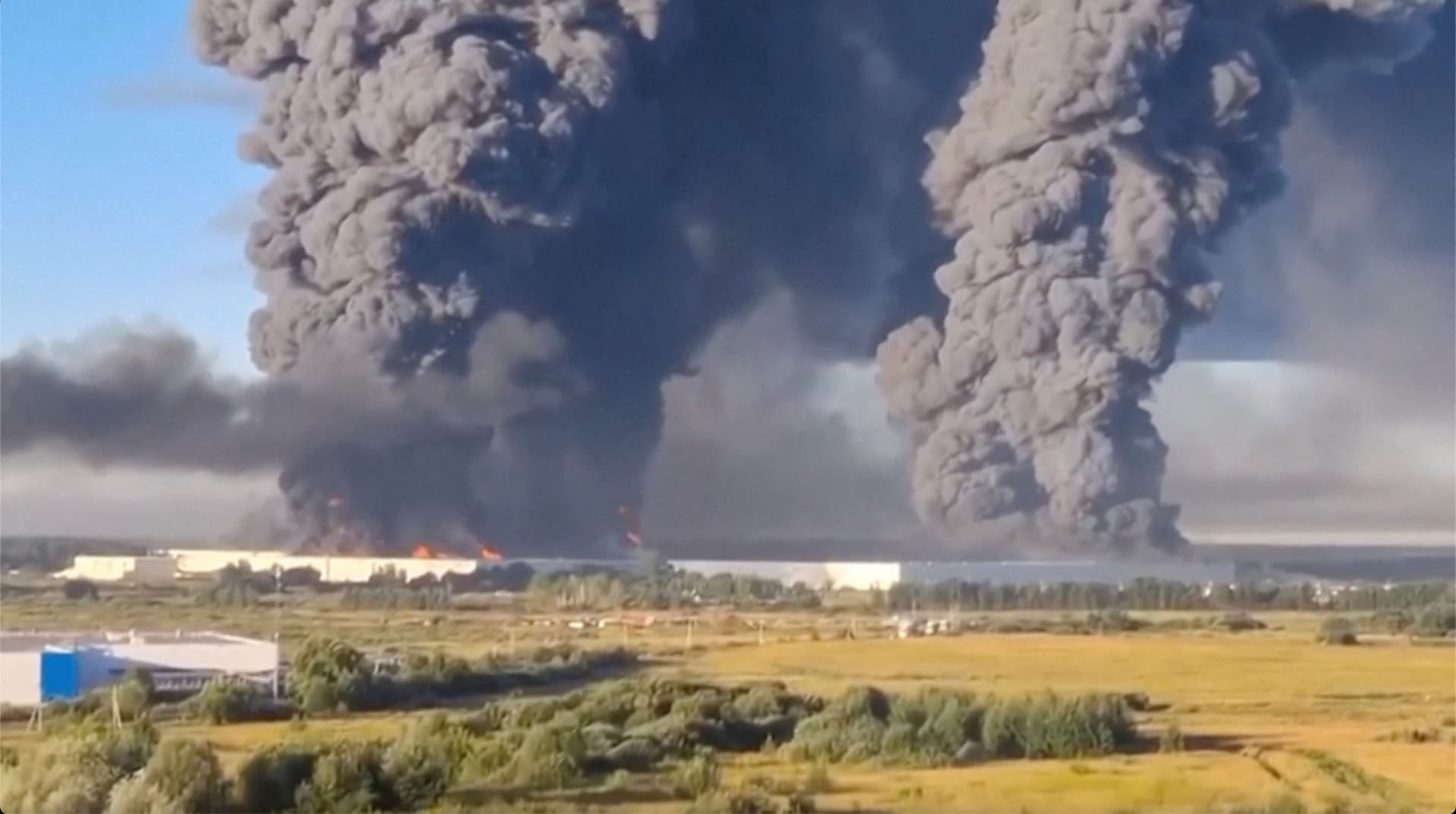 Ukraine strikes Russian warehouses, killing at least eight people