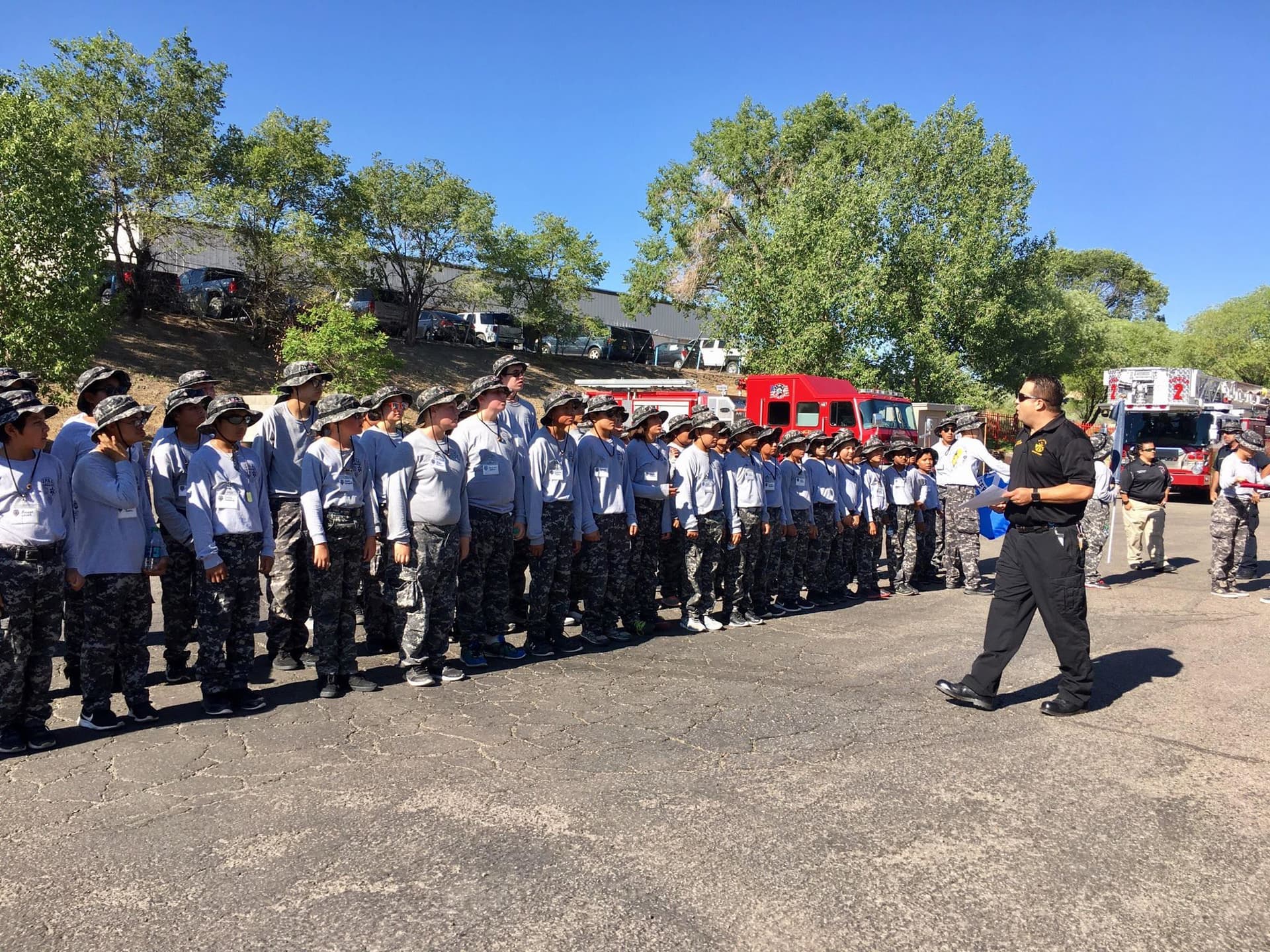 McKinley County academy introduces youth to public safety careers