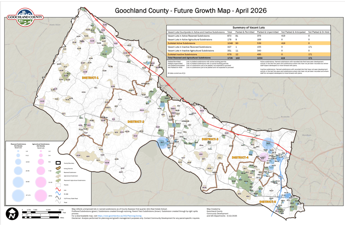 How Goochland County development approvals move from idea to hearing