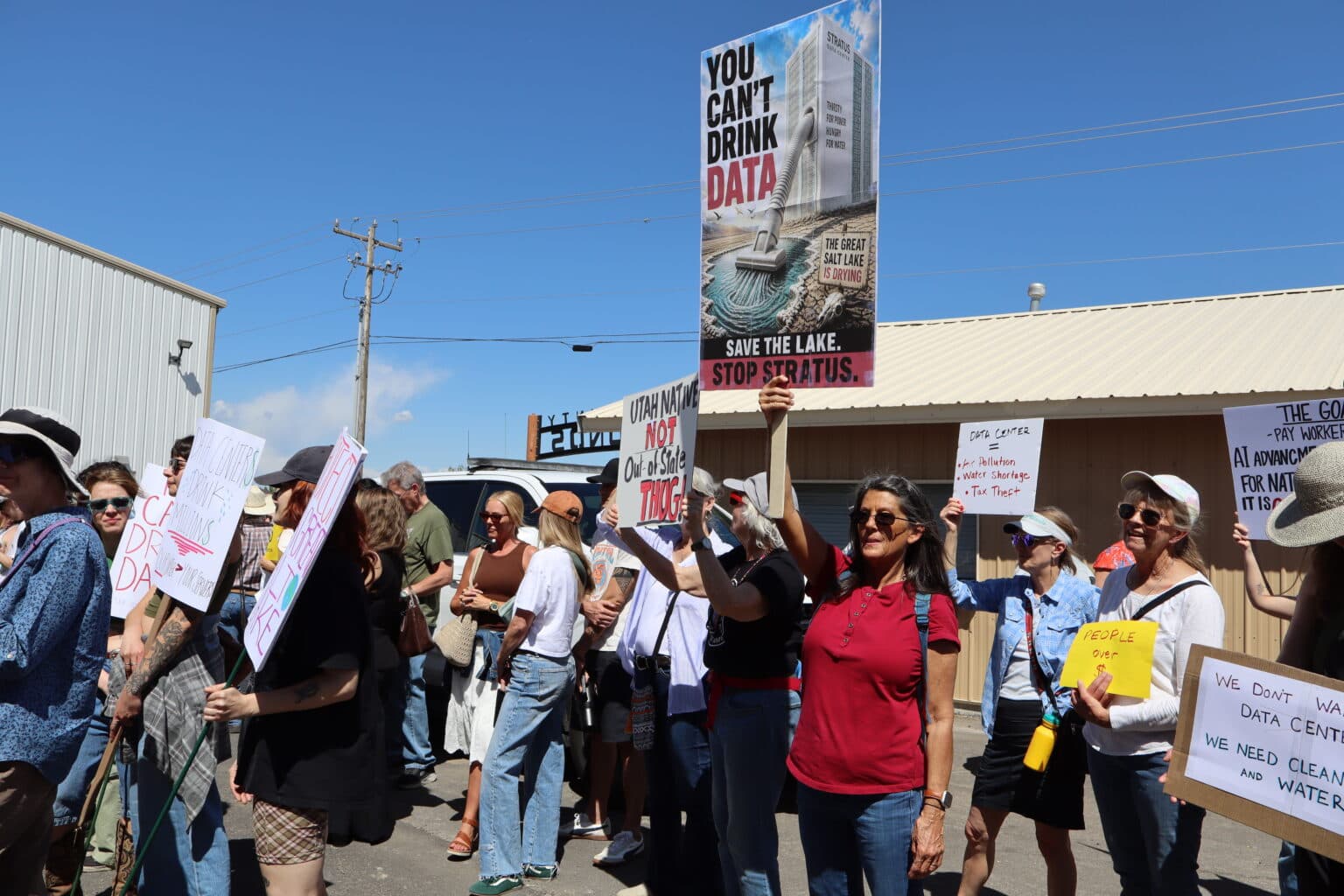 Nationwide protests target AI data centers over water, power and zoning