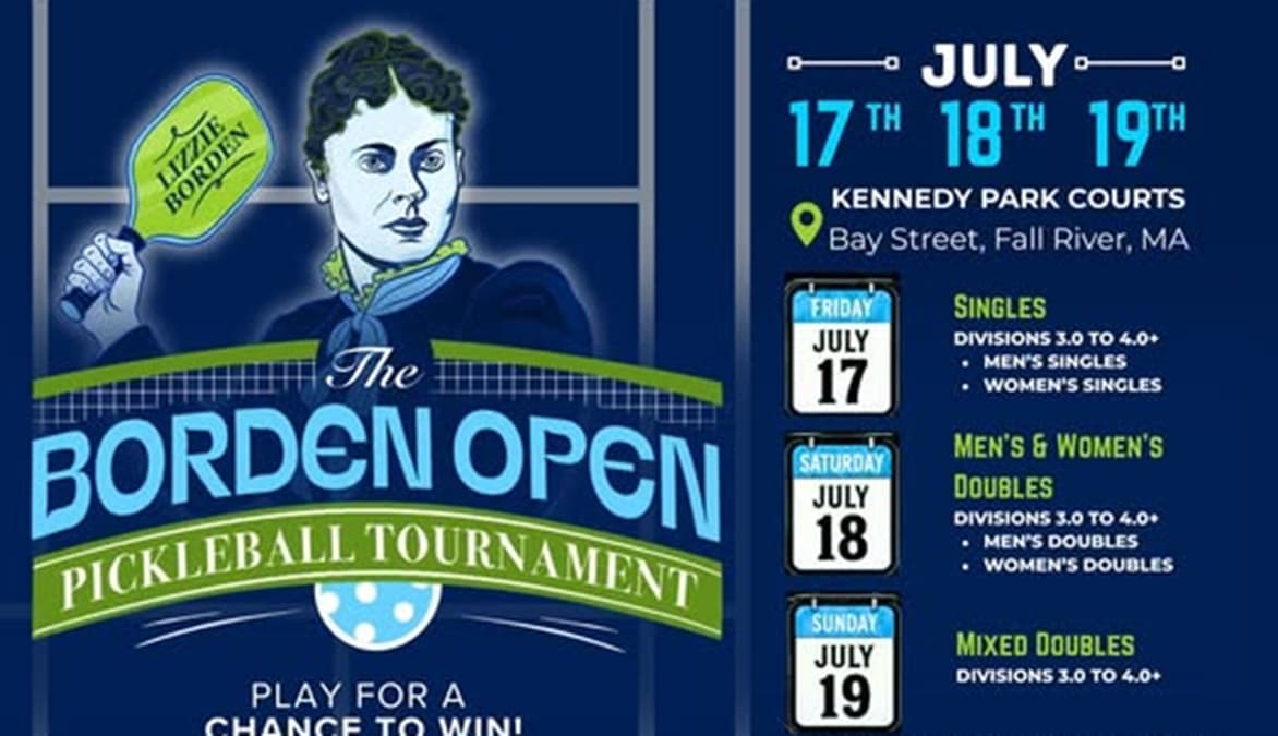 Fall River’s Borden Open adds food trucks, community vibe for 2026 pickleball weekend