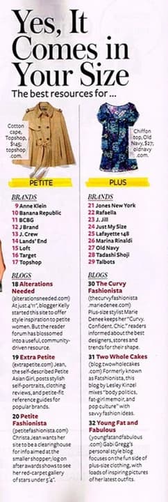 InStyle highlights 20 retailers for petite shoppers searching for better fit