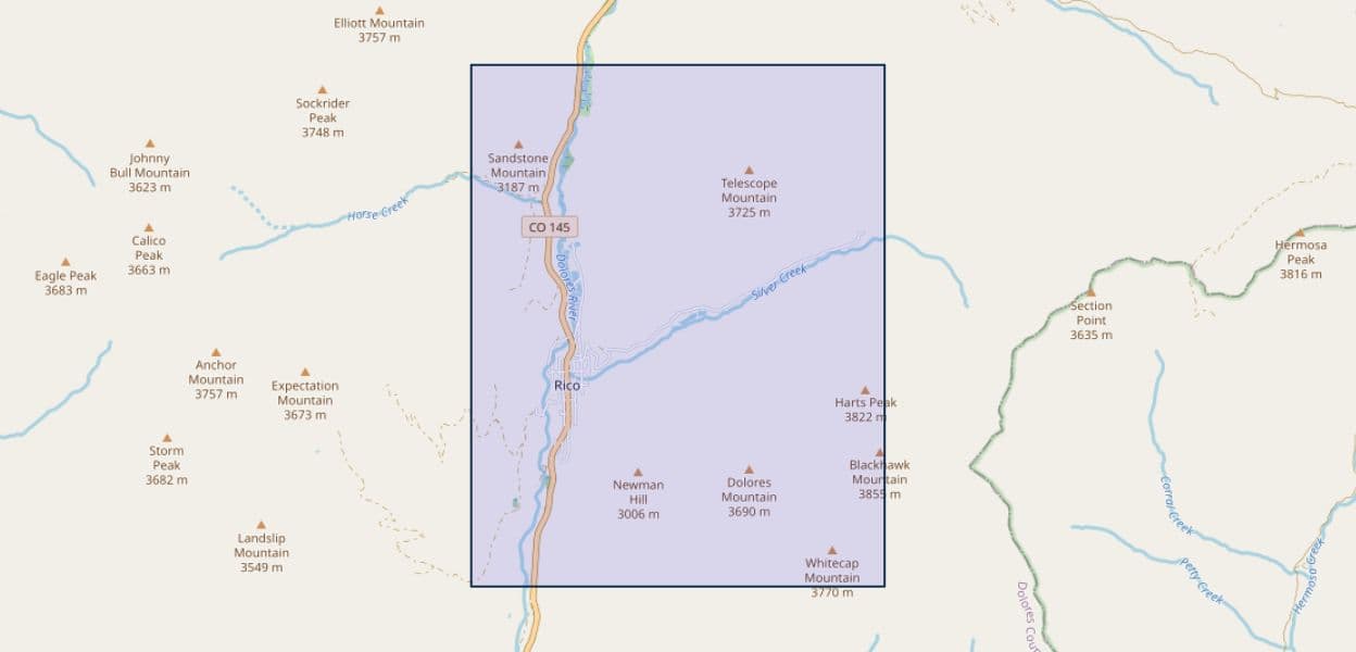 USGS map reveals the geology behind Rico's mining past