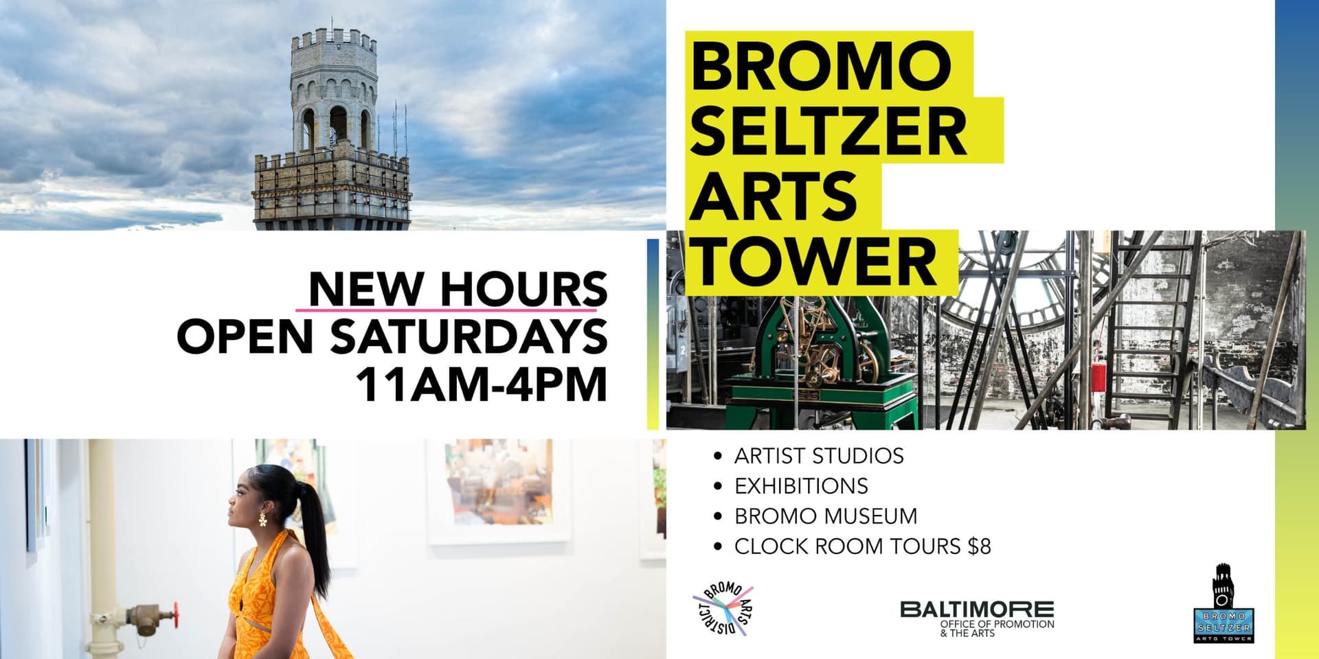 Baltimore’s Bromo Seltzer Arts Tower opens 15 floors to visitors Saturdays