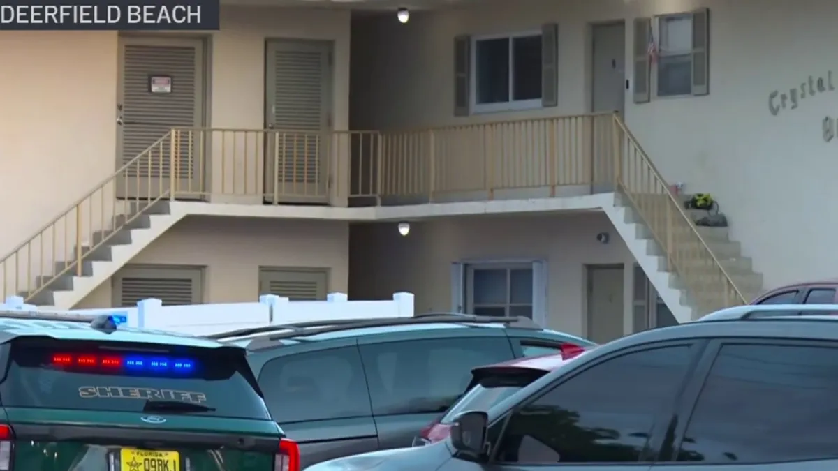 One shot, one detained after Deerfield Beach condo complex shooting