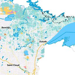 Beltrami County map guides public access to lakes and fishing spots