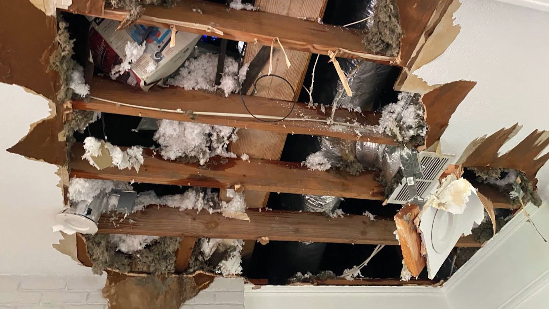Storms damage homes in Plano, firefighters investigate eight suspected lightning strikes