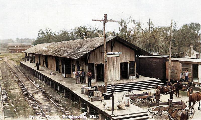 Brooksville train depot shows how railroads shaped Hernando County