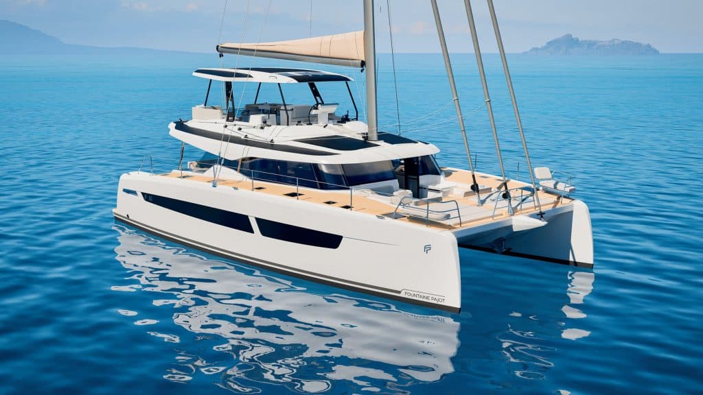 Fountaine Pajot reveals first images of new FP48 sailing catamaran