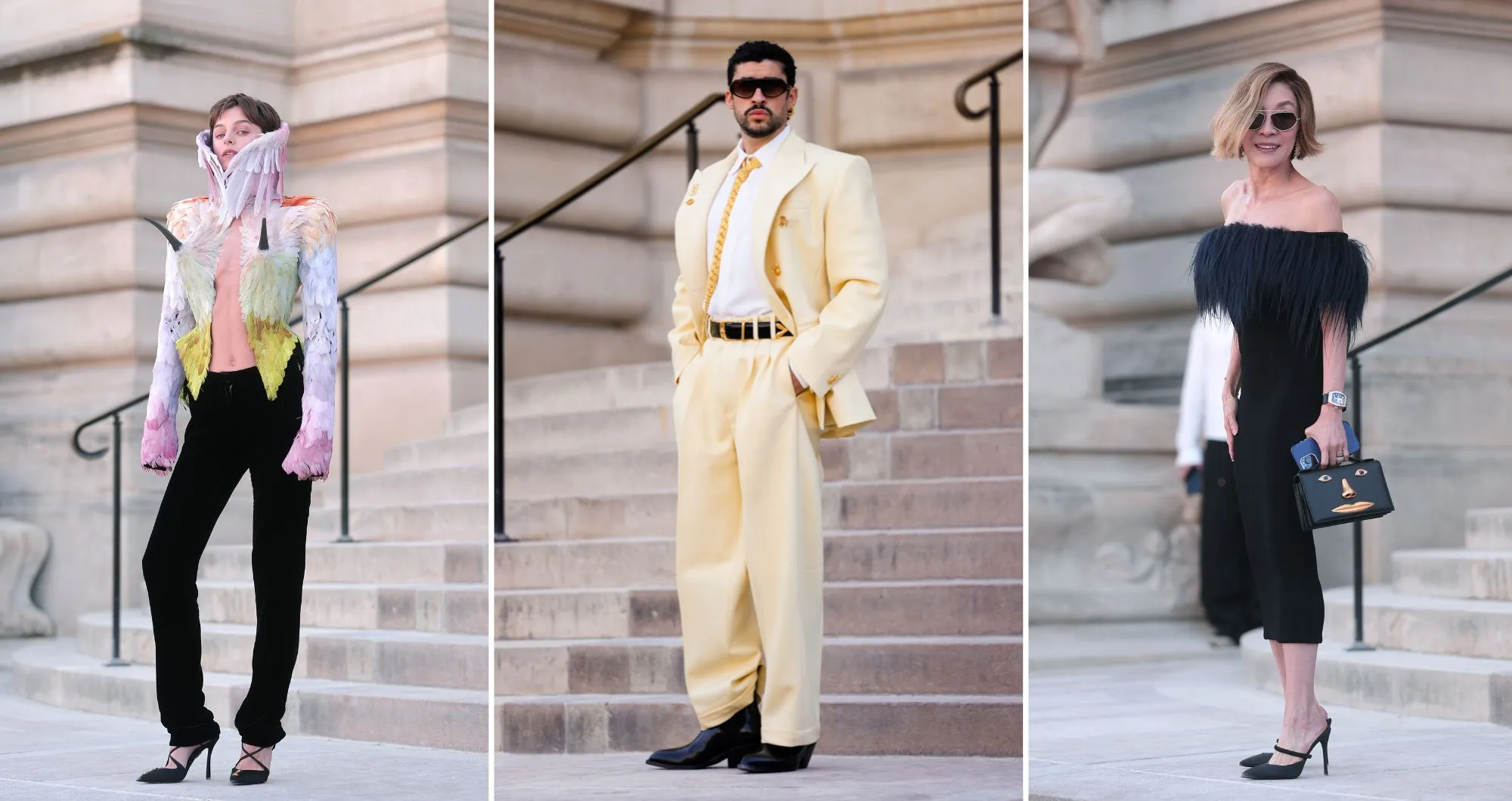 Bad Bunny’s custom Schiaparelli look steals Paris Haute Couture Week