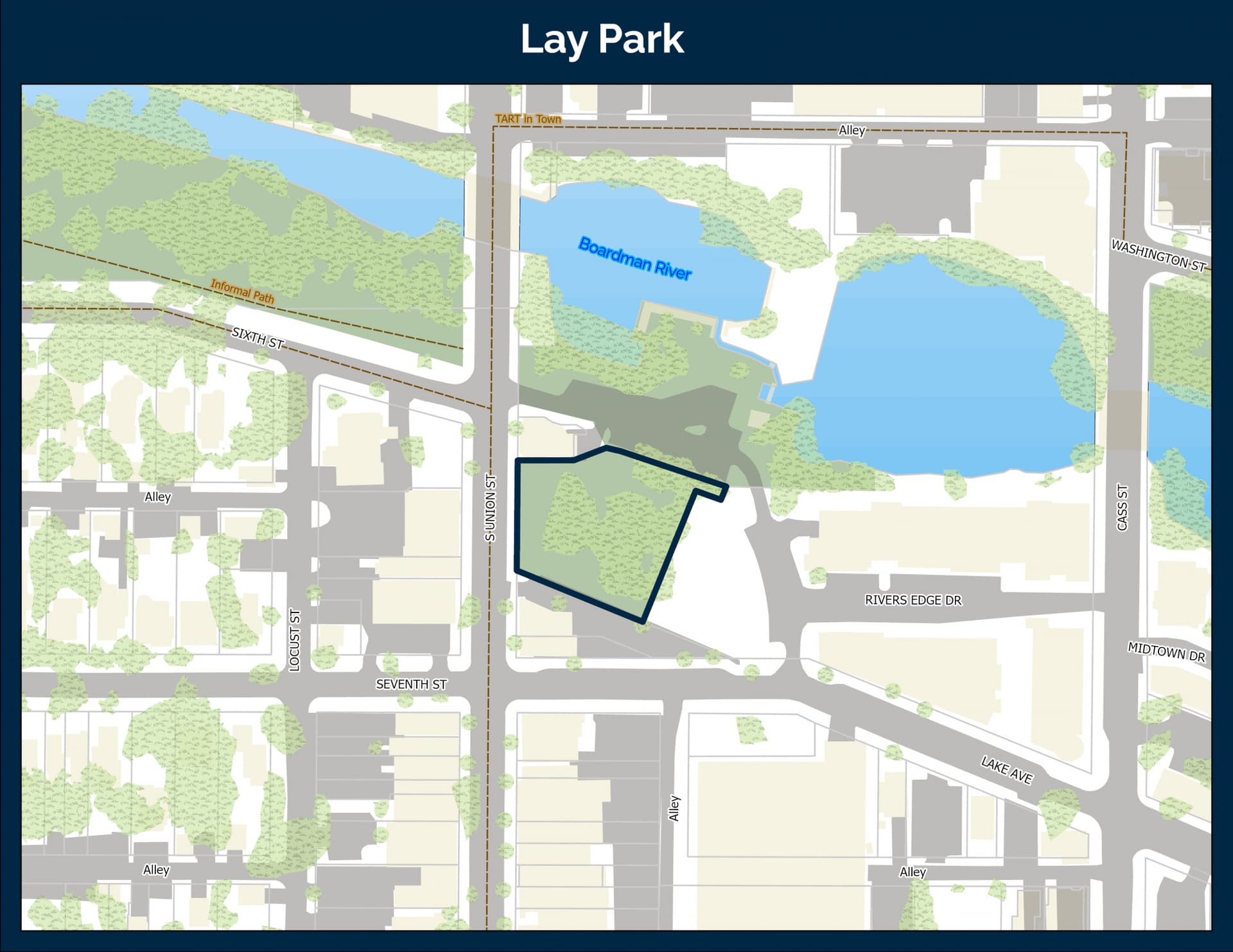 Lay Park marks the legacy of Traverse City's namesake founder