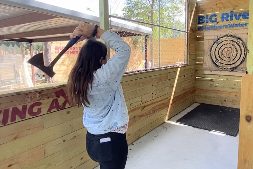 Big Rivers Waterpark adds axe-throwing competition and league this July