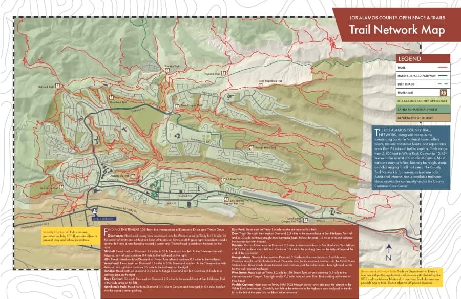 Los Alamos County trails span 150 miles, link canyons and mesas