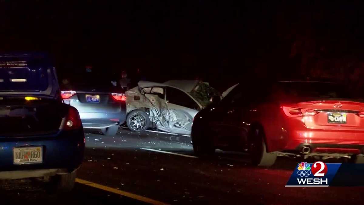 Street racing may have caused 15-car Seminole County crash