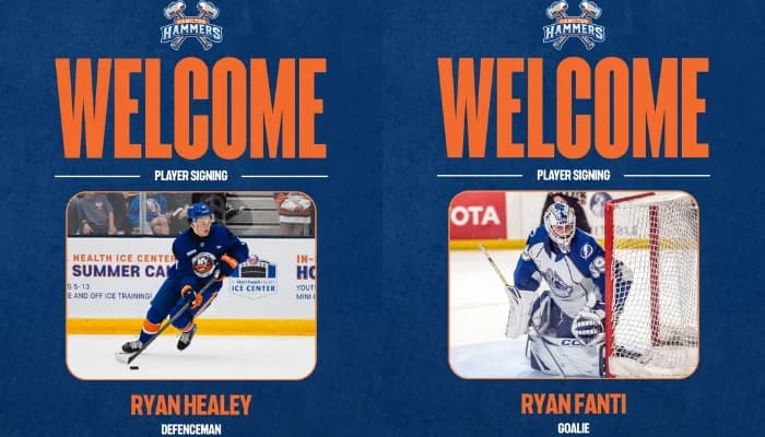 Ryan Fanti to join Hamilton Hammers for inaugural AHL season