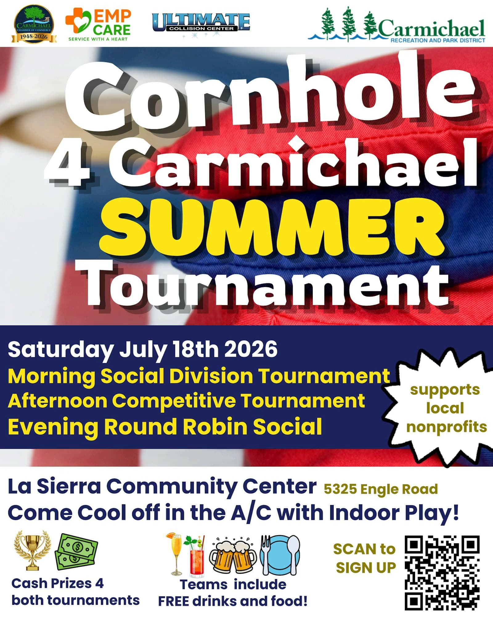 Carmichael's Cornhole 4 Carmichael returns July 18 with cash prizes