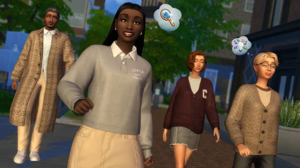 The Sims 4 adds free Coach capsule and Music Den Kit this month