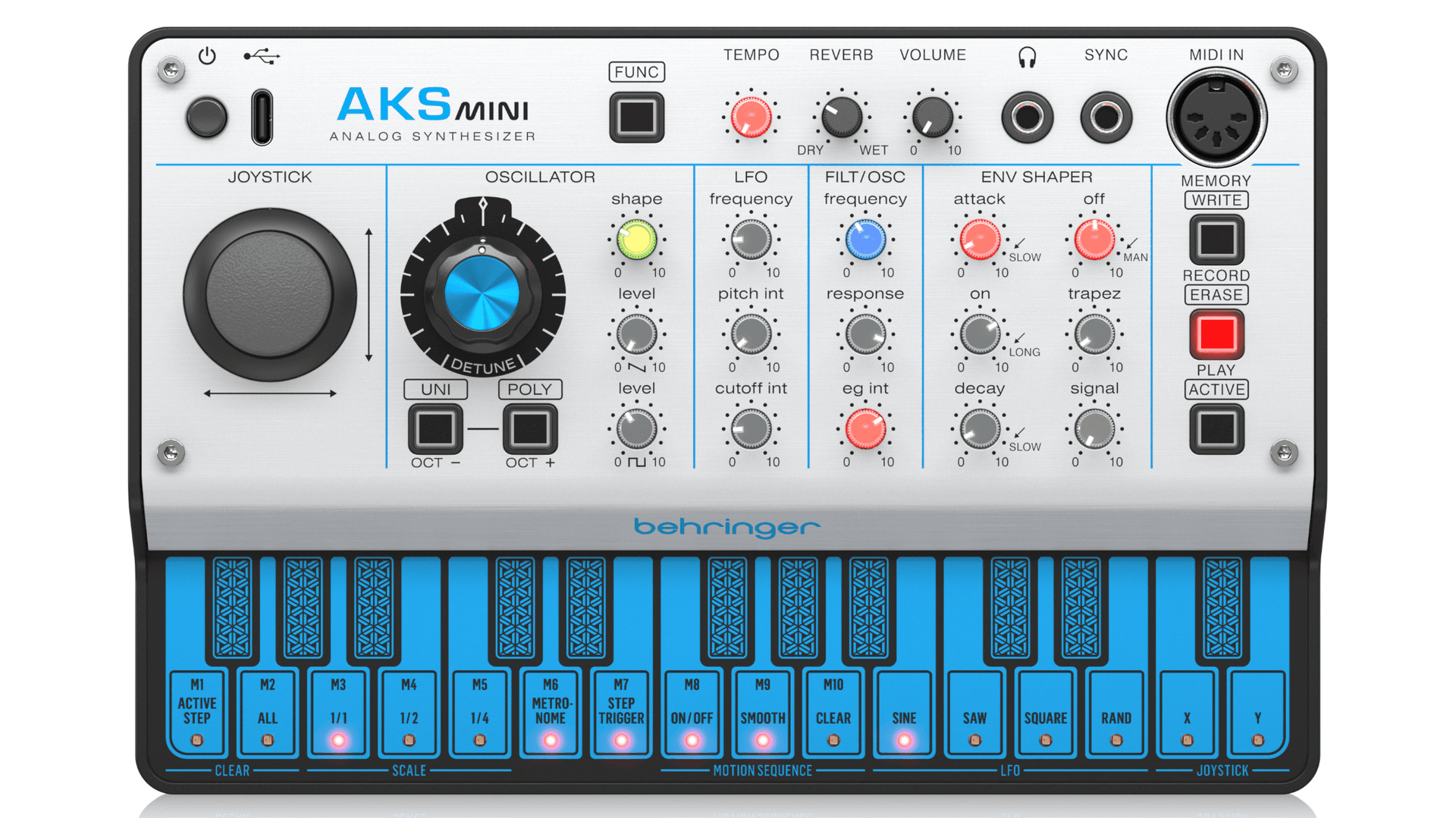 Behringer teases polyphonic AKS Mini inspired by EMS Synthi AKS