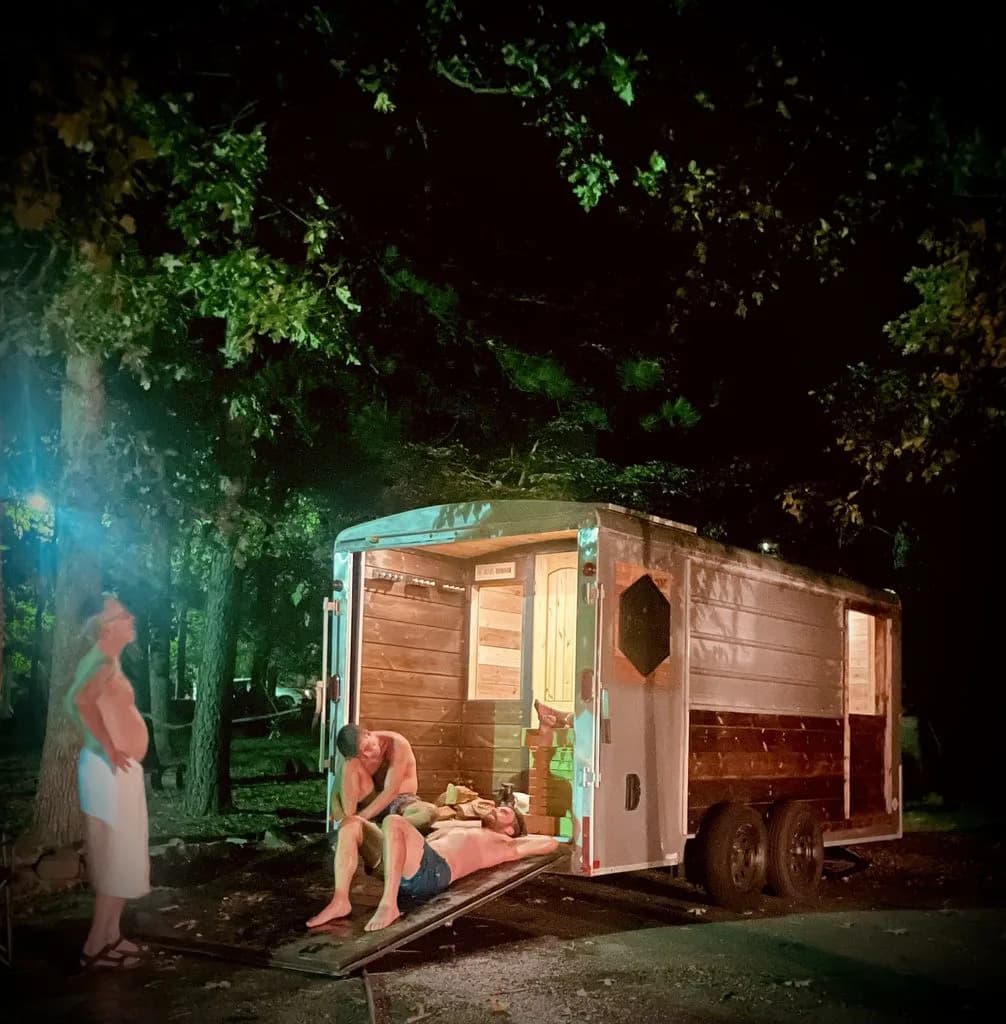 Crystal Bridges hosts guided cold plunge and sauna wellness event