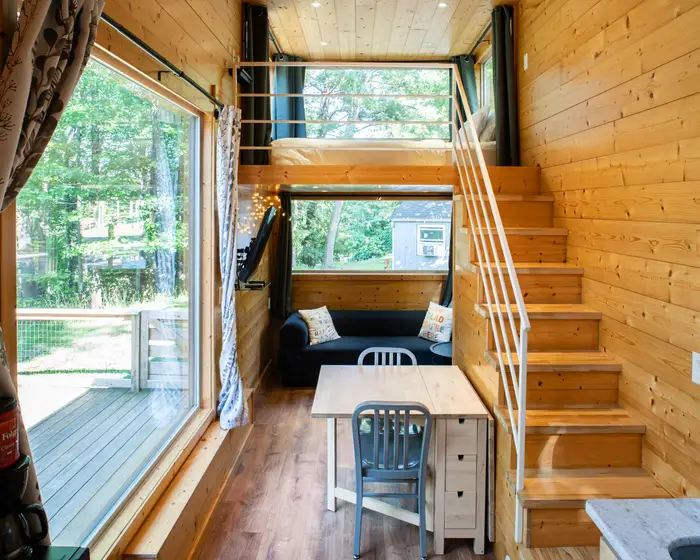Catskills tiny house resort shows compact living can feel spacious