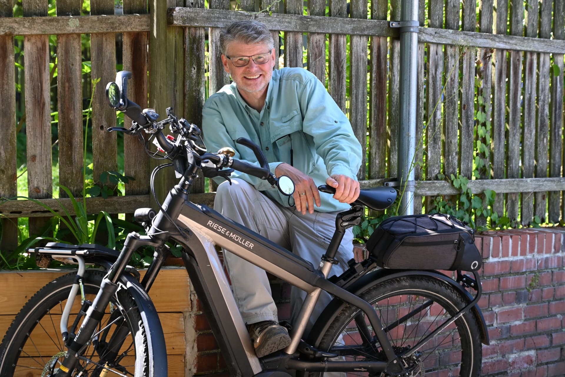 E-bike ride eases neuropathy pain and raises awareness