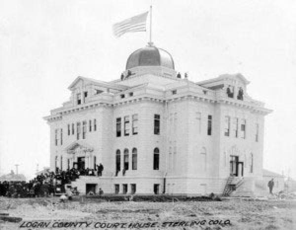 Logan County Courthouse showcases historic paintings and original blueprints