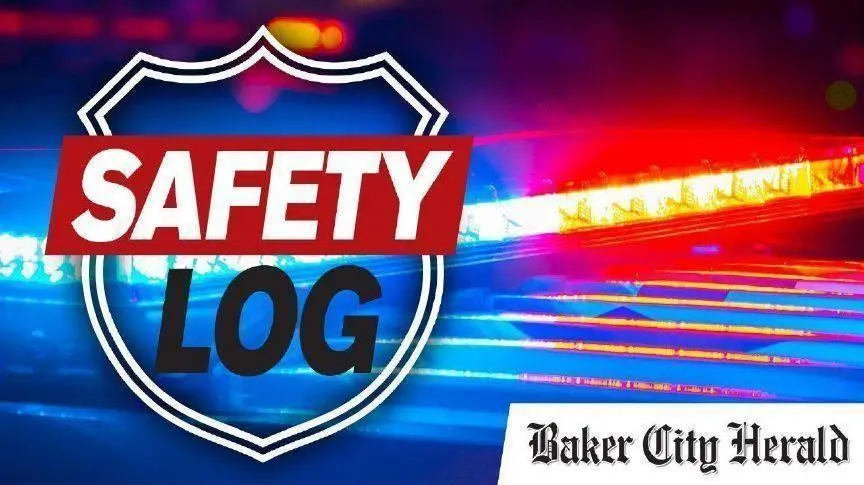 Baker County police log reports trespassing arrest in Baker City