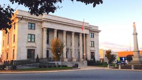 Large crowd turns out to question Alamance County budget plan