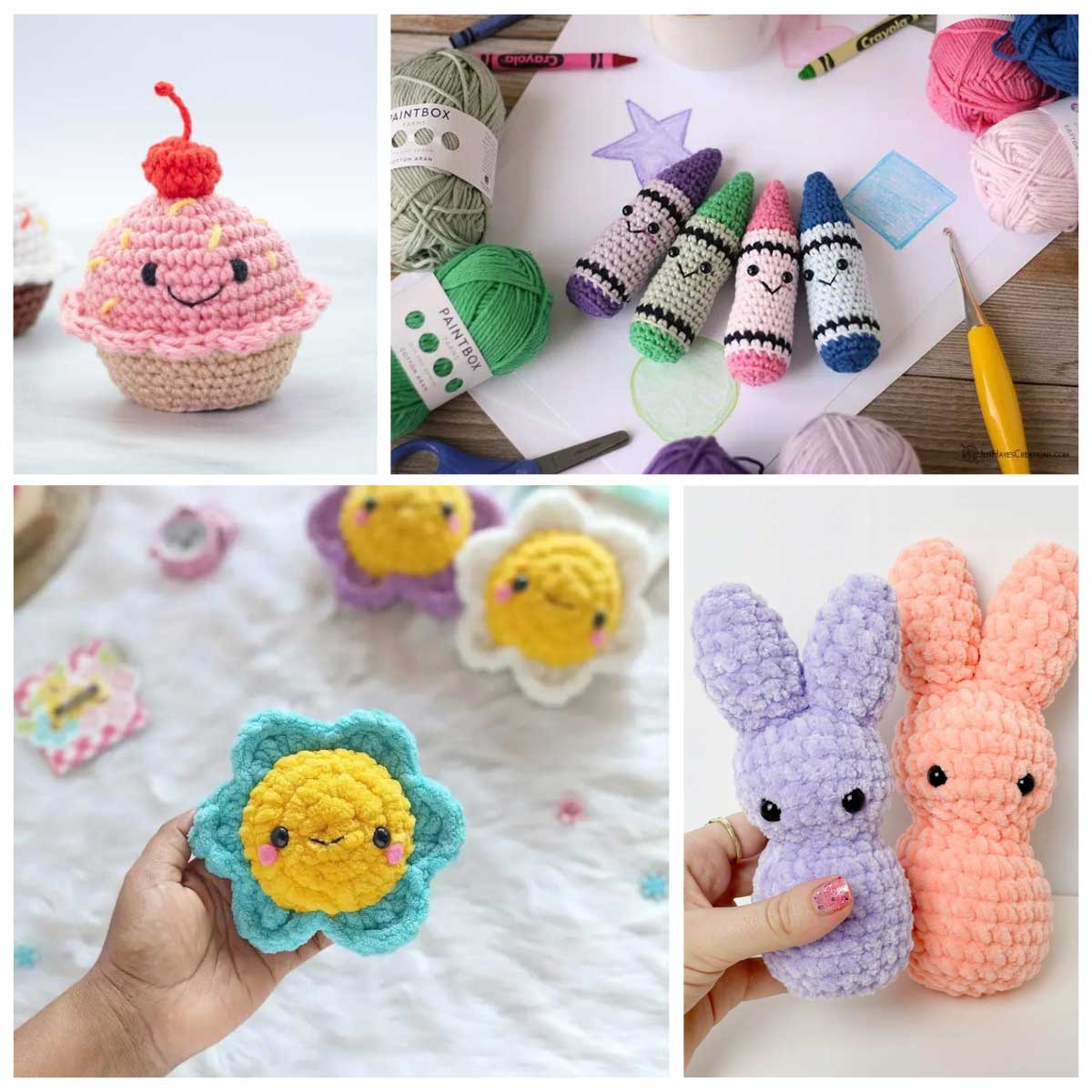 Free beginner-friendly amigurumi patterns for cute crochet toys