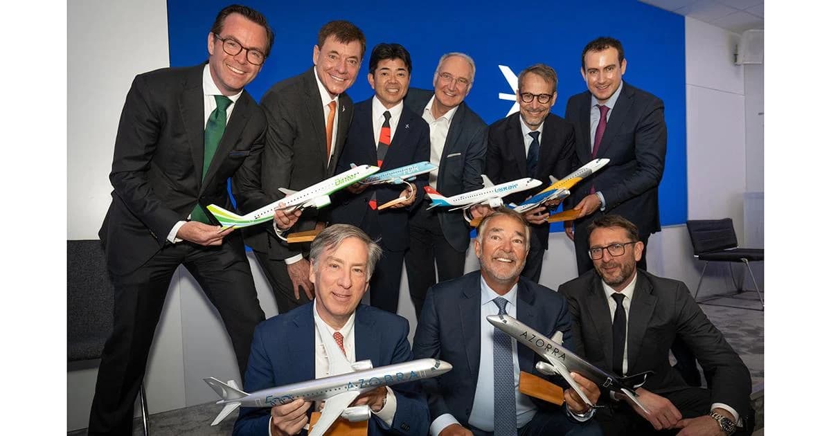 Abra Group orders 20 Embraer E2 jets in fleet expansion bid