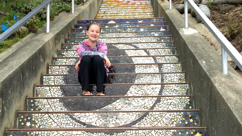 San Francisco’s 16th Avenue Tiled Steps turn a stairway into art