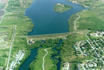 Jamestown Reservoir blends recreation, flood control near Jamestown