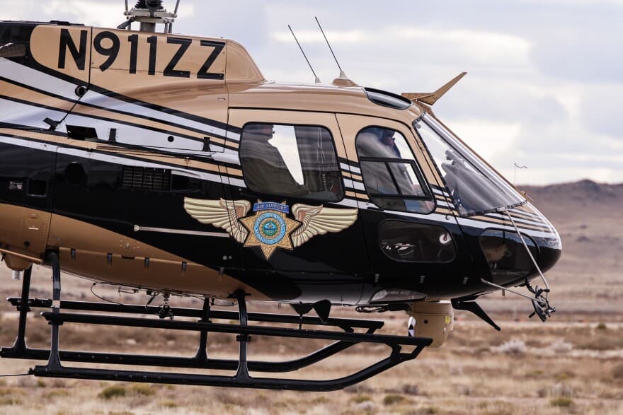 Bernalillo County sheriff unveils new Metro 4 helicopter