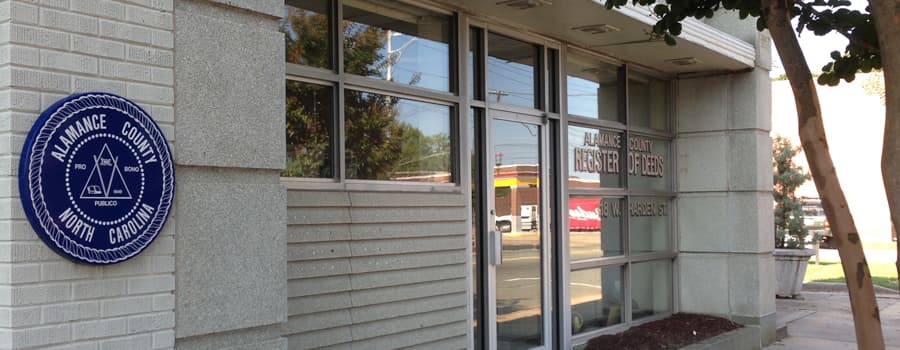 Alamance County residents can get marriage licenses at Register of Deeds