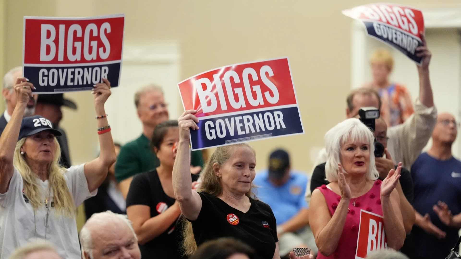 Biggs leads La Paz County GOP governor primary with 71% of vote