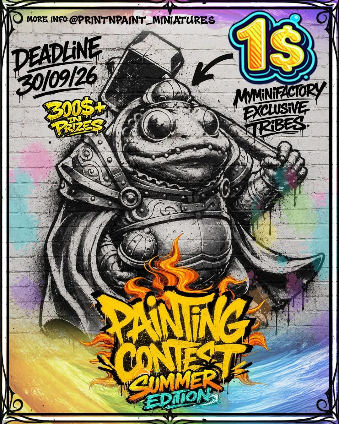 2026 Kid’s Miniature Painting Contest opens with two-month entry window