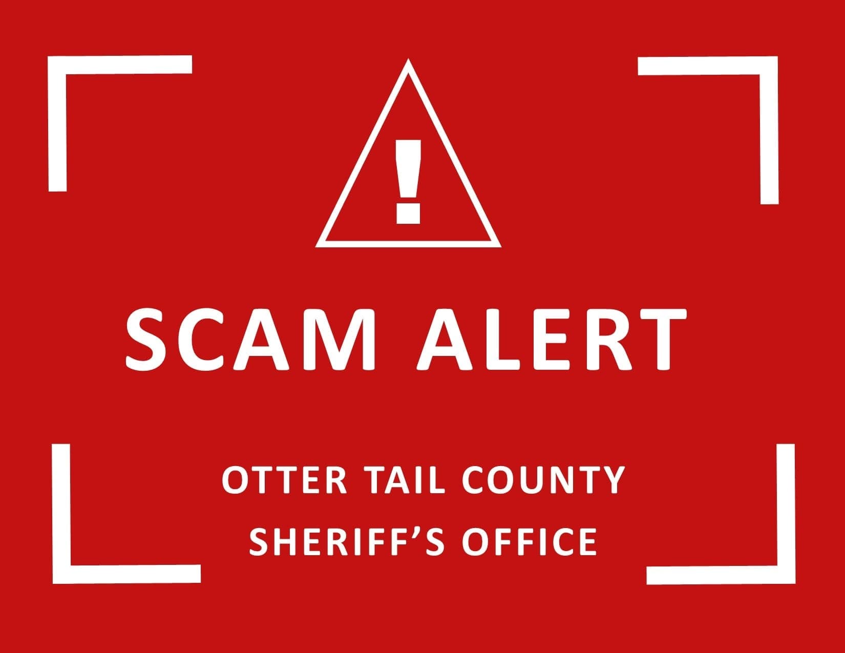 Otter Tail County resident loses $2,800 in scam