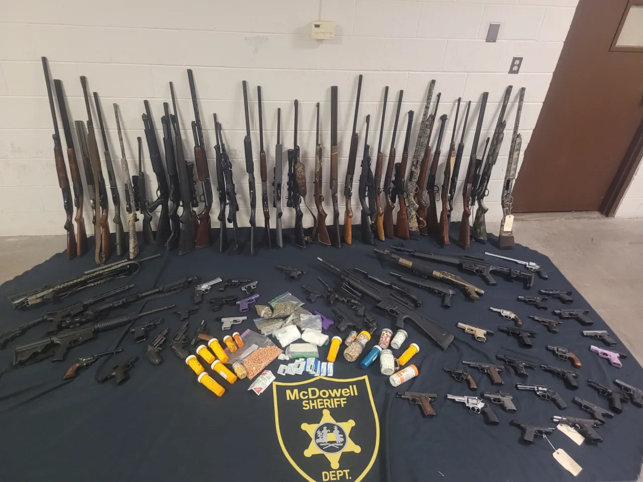 McDowell County deputies seize drugs, guns and cash in warrant search