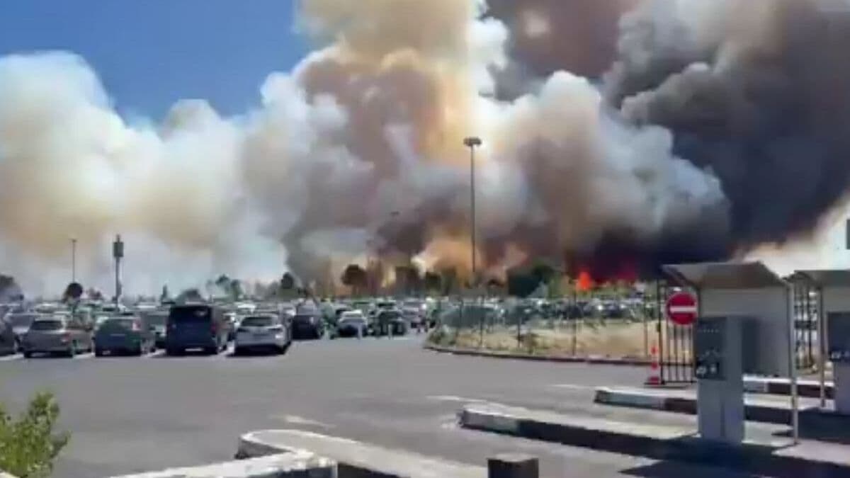 Two firefighters killed battling wildfire near Bordeaux airport