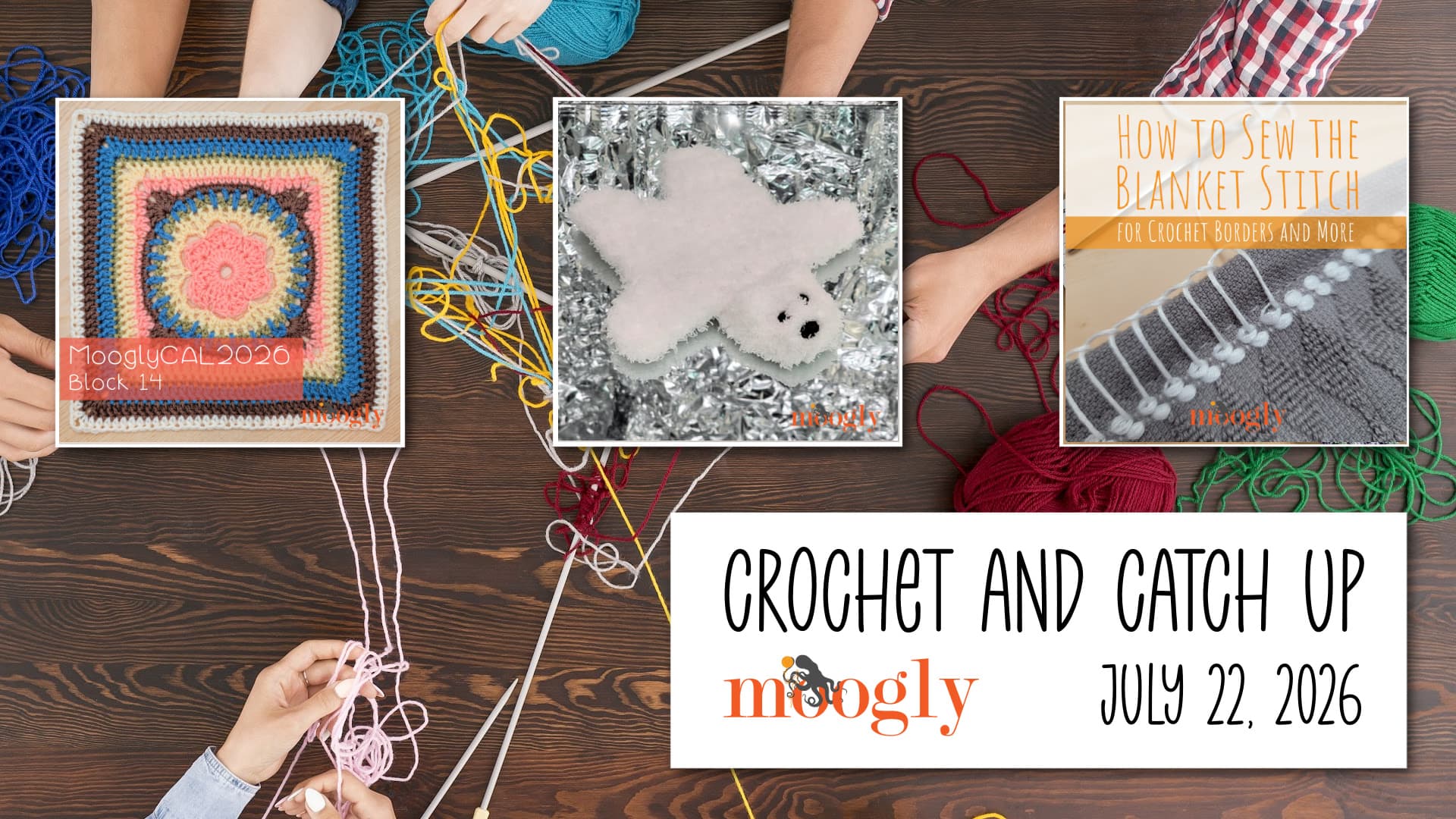 Tamara Kelly shares Moogly crochet updates, patterns and upcoming events
